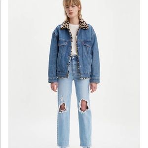 Ribcage Full Length Ripped Woman’s Jeans